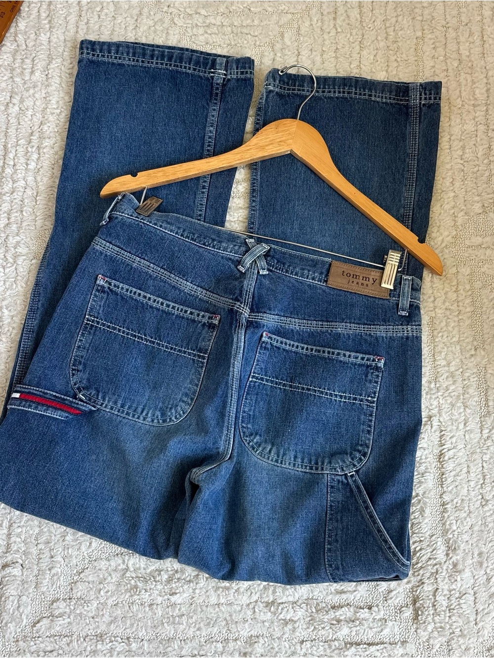 Vintage cargo carpenter retro Tommy Hilfiger Jeans